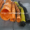 优质软管 PVC阻燃夹网层伸缩软管 螺旋通风软管
