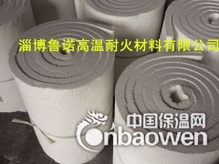 鲁诺专业生产1400高铝型喷吹毯，耐高温纤维毯图3