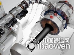 塑套塑PERT聚氨酯发泡保温管设备图2