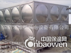 供应广东维凯牌组合式不锈钢消防 人防水箱 厂家生产 安装图2