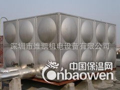 供应广东维凯牌组合式不锈钢消防 人防水箱 厂家生产 安装图3