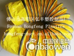 佛山厂家提供OEM服务订制PVC阻燃夹网布伸缩风管图3