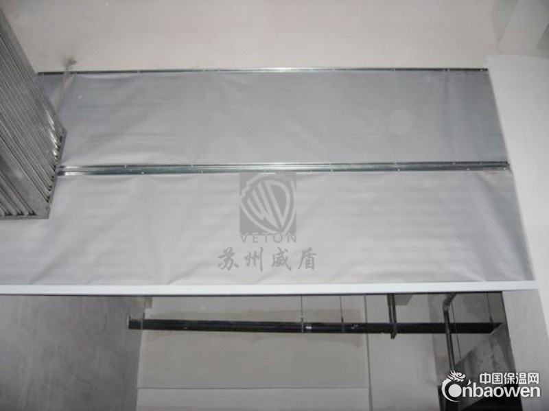 固定挡烟垂壁防火布价格，上海防火布挡烟垂壁布生产厂家