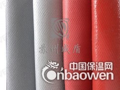 浙江挡烟垂壁防火布生产厂家，固定灰色挡烟布帘图3