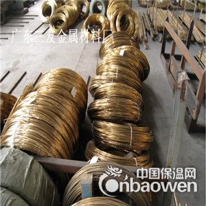 进口C24000铆钉黄铜线 H62黄铜扁线 对边黄铜方线