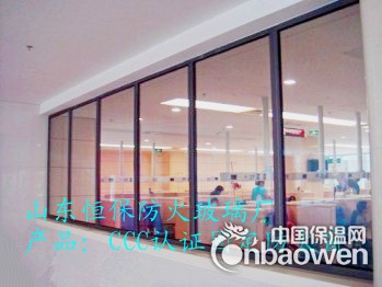 供应山东防火玻璃 玻璃防火门窗厂家安装价格