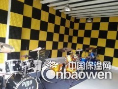 环保无味隔音吸音金字塔棉50mm图2