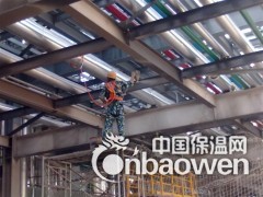 山西太原防火涂料施工 无机纤维喷涂棉施工图2