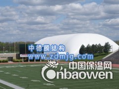 充气式体育馆 气膜结构建筑 咨询中德膜结构图2