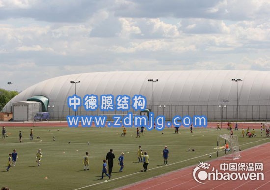 网球场充气膜 气膜结构建筑 选择中德膜结构