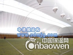 网球场充气膜 气膜结构建筑 选择中德膜结构图2