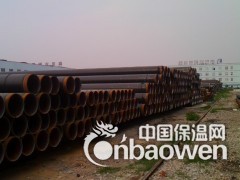 淄博市排污水防腐钢管，两布三油防