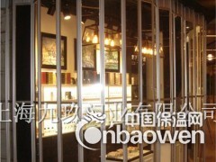 水晶卷帘门 水晶折叠门 侧向水晶门 上海水晶门厂家图3