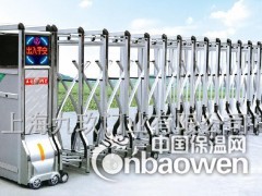 供应上海地区电动伸缩门 智能伸缩门 遥控伸缩门价格图1