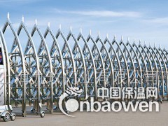 供应上海地区电动伸缩门 智能伸缩门 遥控伸缩门价格图3