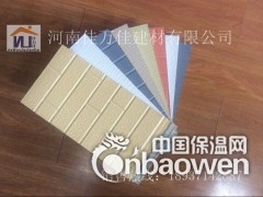 山东济宁钢结构厂房外墙挂板，3公分厚金属雕花保温板图3