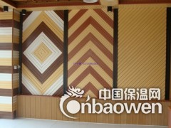 江西生态木厂家，酒店装饰吊顶，大小长城板图2