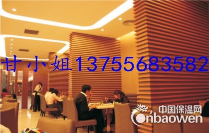 浮梁县生态木厂家，酒店装饰吊顶，大小长城板