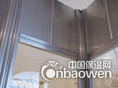 上海各大商场铝合金水晶折闸门图2