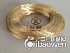 黄铜线厂家 黄铜扁线加工 H62黄铜线 国标黄铜线 黄铜线材图2