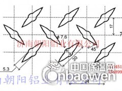 无锡压花压纹铝皮供应-5.0mm压花压纹铝皮供应图2