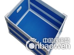 供应PP微发泡周转箱 彩色折叠塑料箱图2