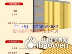 江西生态木装饰材料，大小长城，方通吊顶图3