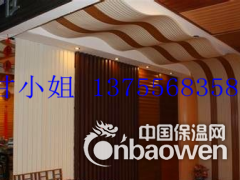 南昌生态木装饰材料，大小长城，方通吊顶图3