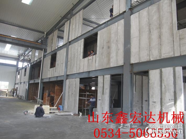 成套轻质隔墙板设备实芯立模隔墙板全自动生产线