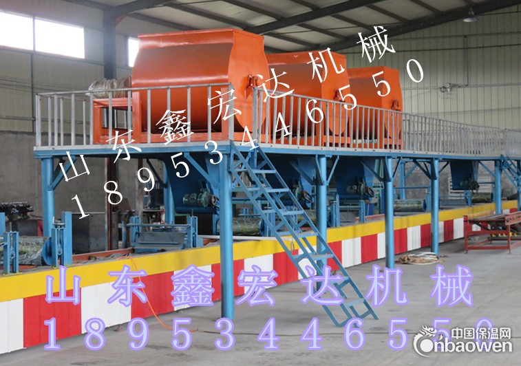 免拆外模板设备复合外墙保温板生产线