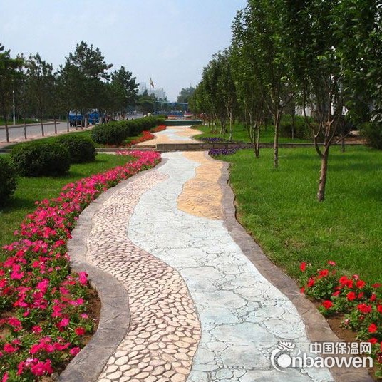 压花地坪材料 压模地坪模具