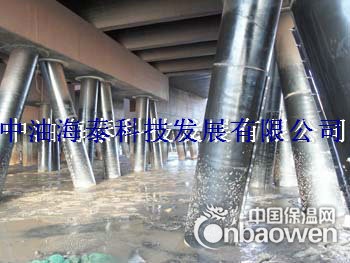 海水钢桩潮差区防腐修护