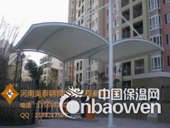 小区出入口膜结构供应图2