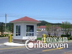 金属雕花板岗亭制作厂家供应质量保证金属岗亭图1