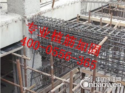 渤海加固承接大连化学植筋结构加固