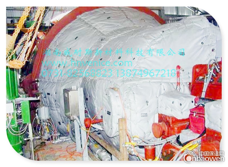 湖南威耐斯V100柔性可拆卸式反应釜保温衣