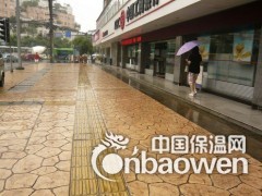 供应唐山压模压花地坪图3