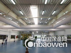 美斯会展中心、临时场所、会议中心布袋风管在温室大棚应用专用图3