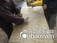 钢网插丝岩棉；外墙钢网岩棉板；双面钢网岩棉插丝板图2