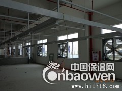 寮步厂房降温设备工程|大岭山工厂车间风机降温散热|通风排气图2