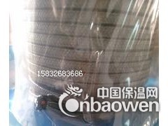 黑四氟硅胶芯盘根,高强度的黑四氟编织盘根图1