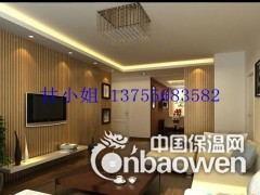 长乐酒店装饰环保生态木，方通吊顶，墙体装饰长城板图1