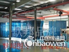 专营默邦品牌防电焊光软门帘，电焊光遮挡帘图2