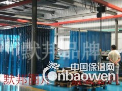 定制默邦品牌塑料防弧光门帘，电焊光保护帘图2