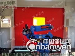 默邦国内焊接防护专业品牌机器人高速安全门，焊接防护门图3