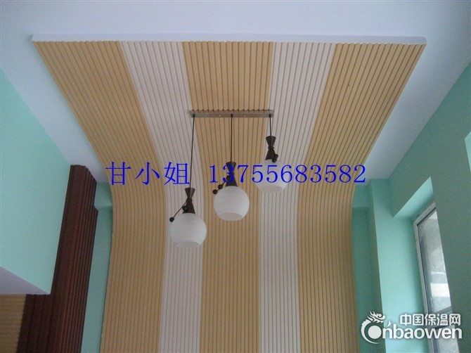 宁德环保生态木，酒店吊顶方通，大小长城板装饰
