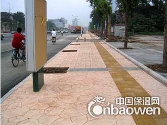 杭州彩色地坪，印花地坪报价施工