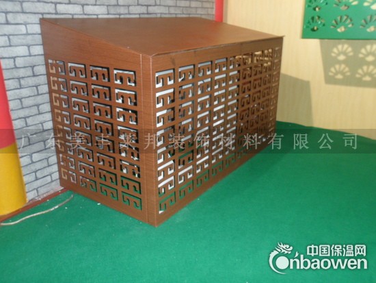 中国风空调外机罩