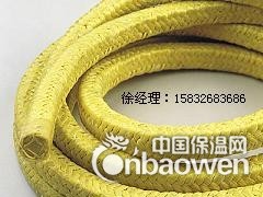 耐磨黄色芳纶纤维盘根 美国杜邦进口泵用填料图3