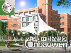 专业制作景观膜休息区膜结构图2